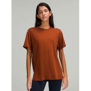 Lululemon All Yours Short Sleeve T-Shirt Date Brown